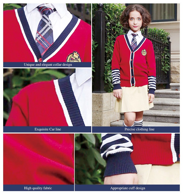 Design Private School Uniform Japanese school uniform cardigans sweaters