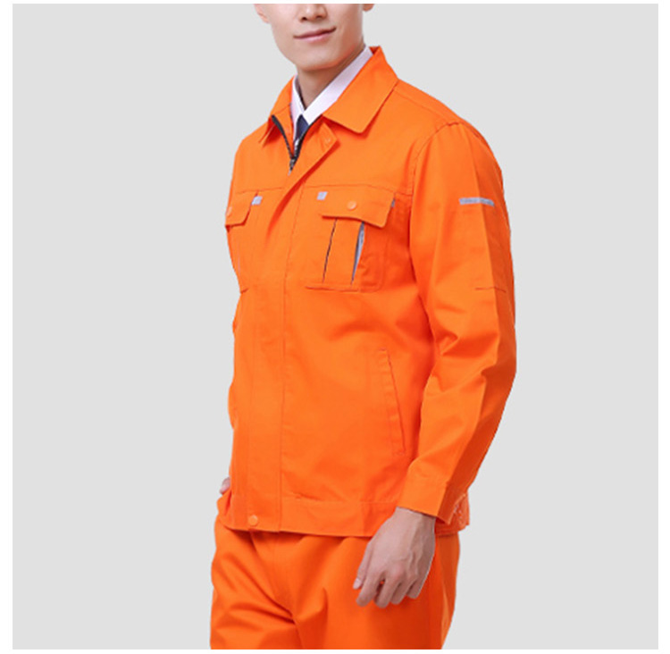 Custom Design Car Wash Uniform Factory Work Clothes Long Sleeve Safety Working Uniform