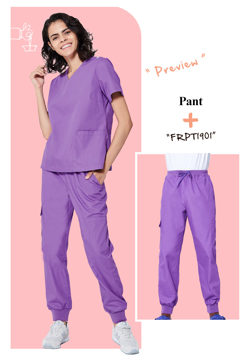 Maternity Nurse Uniform Scrub Suit Workwear Scrubs Uniforms Top And Pants