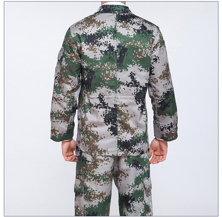 Custom Design Summer Camp Forest Travel Leader Long Sleeve Zipper Front Uniform Set with Pocket