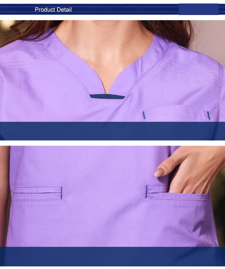 Custom Moisture Wicking Hospital Uniforms Surgical Gowns Medical Uniforms for Doctors