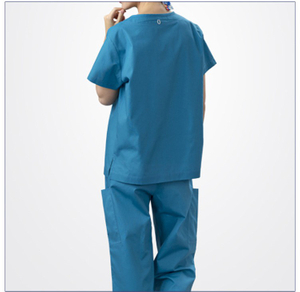 Bule V-neck Nursing Uniform Sets Medical Scrub Nurse Uniforms