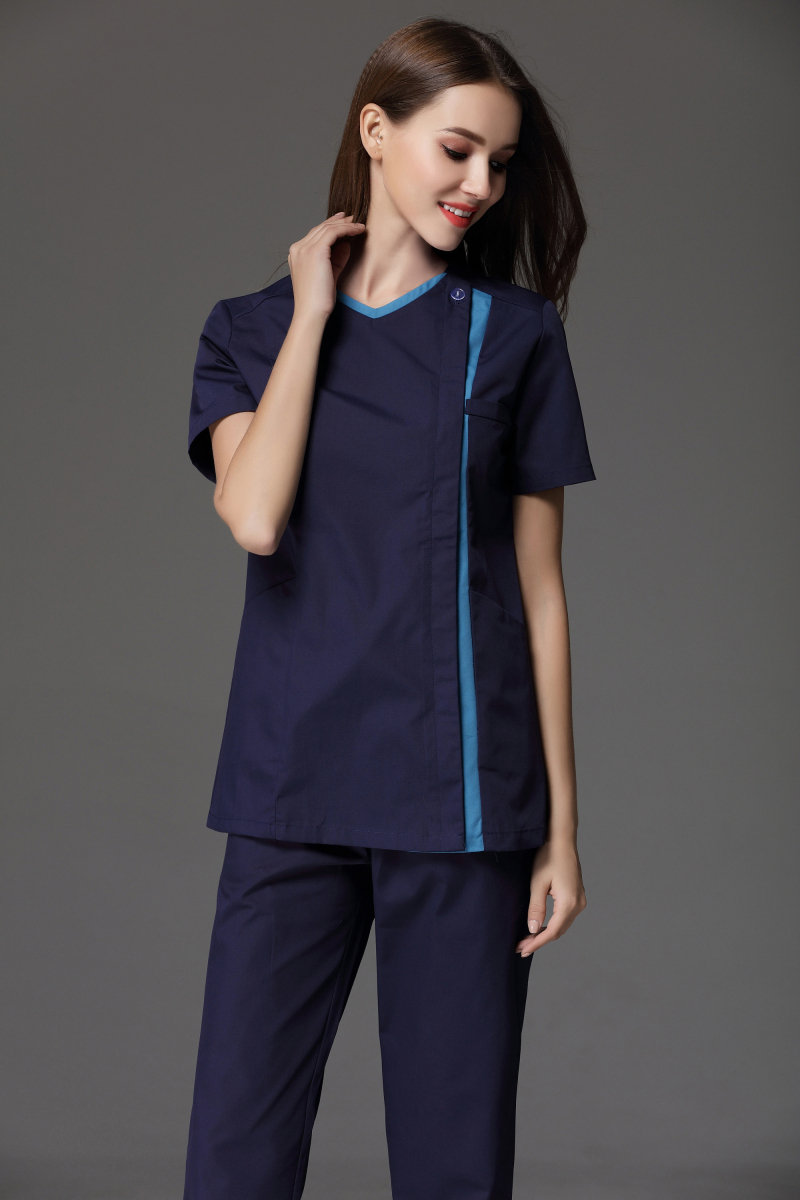 New Style Nurse 2 Pieces Uniform Nurse Unisex Scrub Suit Nursing Uniforms Scrubs Hospital Uniforms Jogger Scrubs Uniforms
