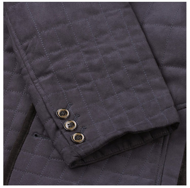 Custom Design Winter Warm Long Sleeve Zipper Front Men Down Jacket
