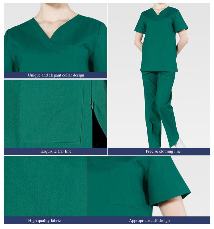 Custom Design Scrubs Uniforms Nurse Medical Uniforms Nursing Jogger Scrubs Uniforms Top And Pants