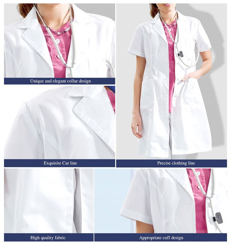 Custom Design Lab Coat Hospital Surgical Doctor And Medical Nurse Working Uniforms